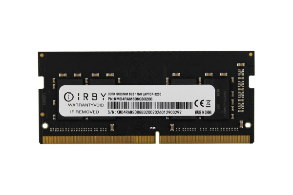 SO-DIMM DDR4 8Gb 3200MHz IRBY KMD4RAMS08GB3200 IRBY для ПК 