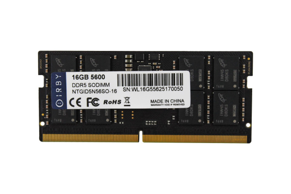 SO-DIMM DDR5 16Gb 5600MHz IRBY NTGID5N56SO-16 IRBY для ПК 