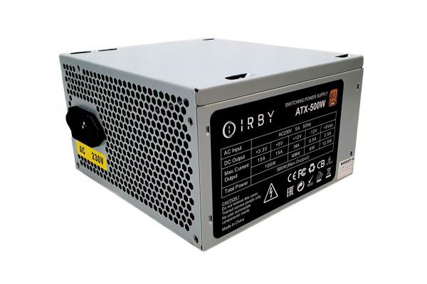 Блок питания IRBY ATX-500W 80+ Bronze IRBY для ПК 