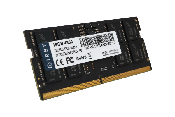 SO-DIMM DDR5 16Gb 4800MHz IRBY NTGID5N48SO-16 IRBY для ПК 