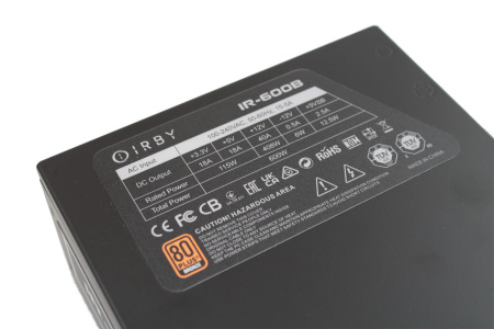 Блок питания IRBY IR600B 80+ Bronze IRBY для ПК 